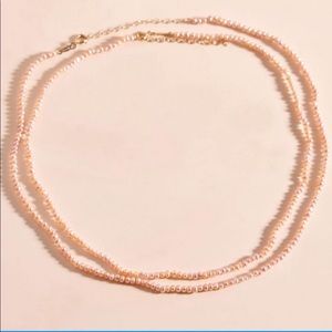 Catbird Sold Out Rare Limited Edition Ghost Pink Pearl Collar Necklace